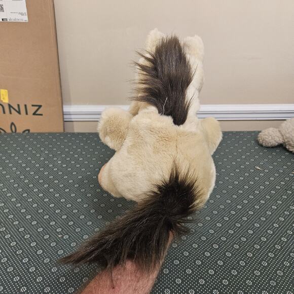 VTG 1995 Happiness Express HORSE DONKEY Hand Puppet Plush 14" - Picture 10 of 10